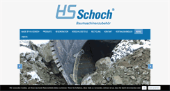 Desktop Screenshot of hs-erdbaugeraete.de